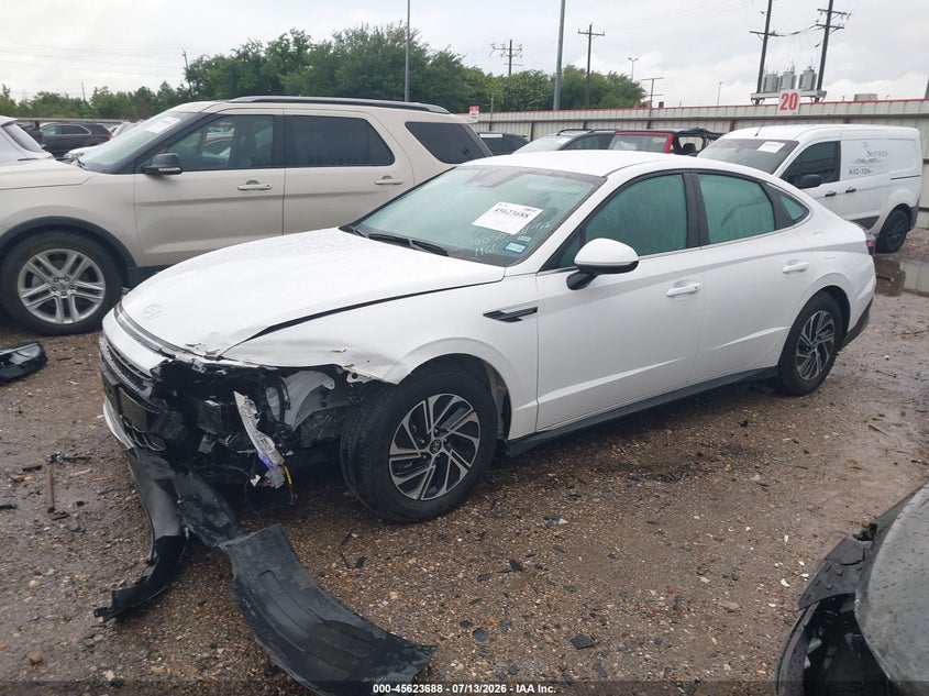 2026 Hyundai Sonata Hybrid Blue KMHL24JJ9TA151161 photo 1