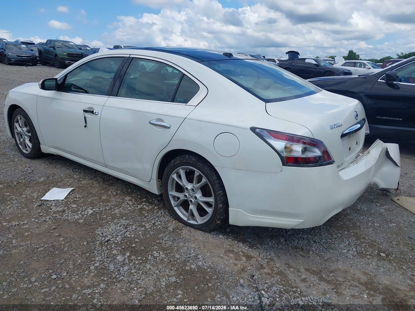 2013 NISSAN MAXIMA auction photo 3