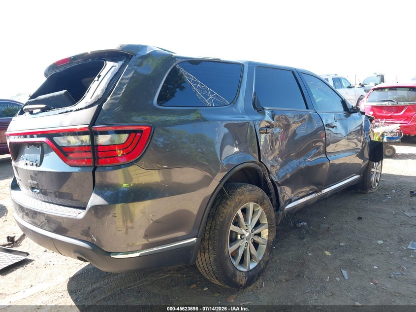 Vin: 1c4rdjag7jc474671, lot: 46122164, dodge durango sxt awd 20184