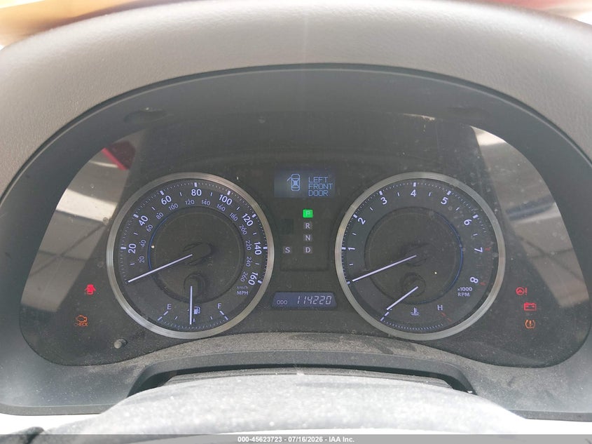 2011 Lexus Is 250 VIN: JTHCF5C21B5047368 Lot: 45623723