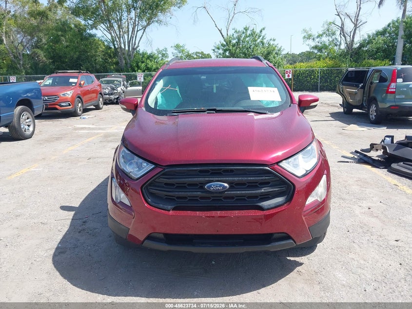 2018 Ford Ecosport Se VIN: MAJ6P1UL4JC183859 Lot: 45623734