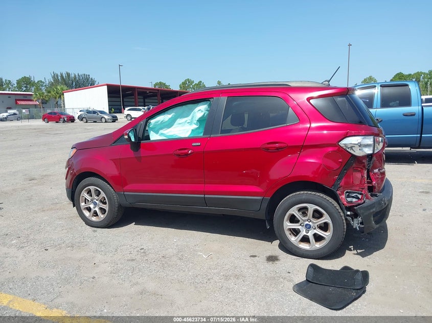 2018 Ford Ecosport Se VIN: MAJ6P1UL4JC183859 Lot: 45623734