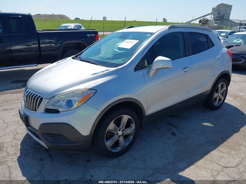 Vin: kl4cjasb5eb570659, lot: 46122207, buick encore 20142