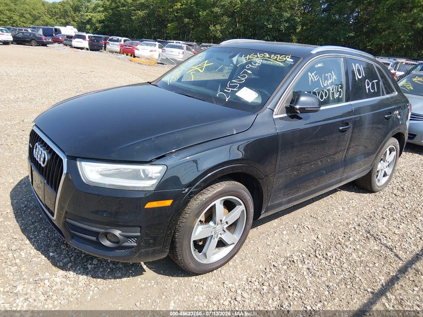 Vin: wa1efcfs9fr004822, lot: 46122216, audi q3 2.0t premium plus 20152