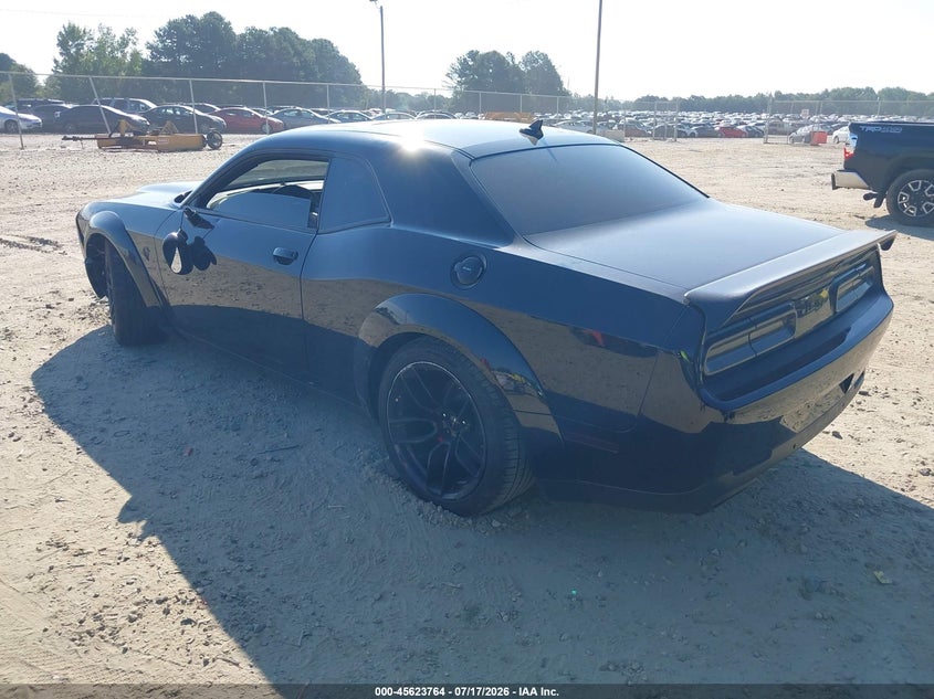 Vin: 2c3cdzc93lh179185, lot: 46122230, dodge challenger srt hellcat widebody 20203