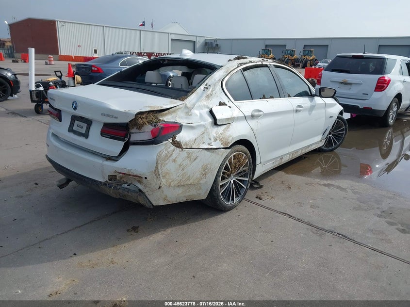Vin: wba13ag0xnck61730, lot: 46122244, bmw 530e 20224