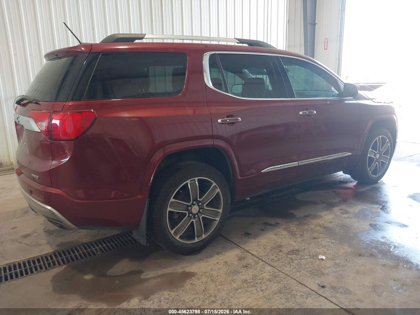 Vin: 1gkknxlsxhz118469, lot: 46122264, gmc acadia denali 20174