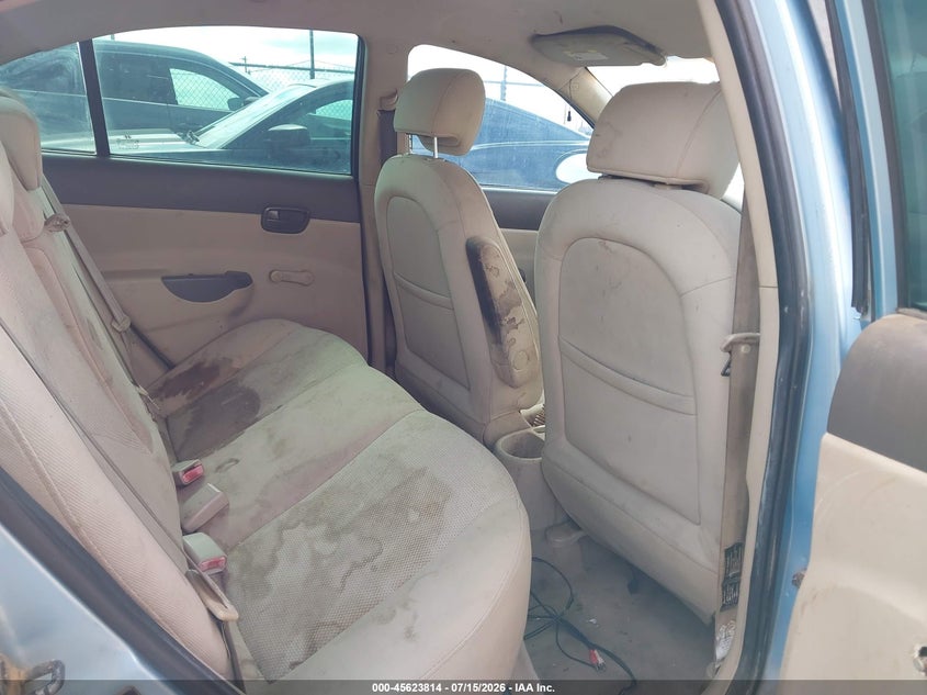 2007 Hyundai Accent Gls VIN: KMHCN46C17U164735 Lot: 45623814