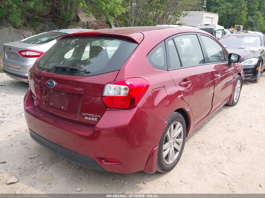 Vin: jf1gpac67f8292505, lot: 46122288, subaru impreza 2.0i premium 20154