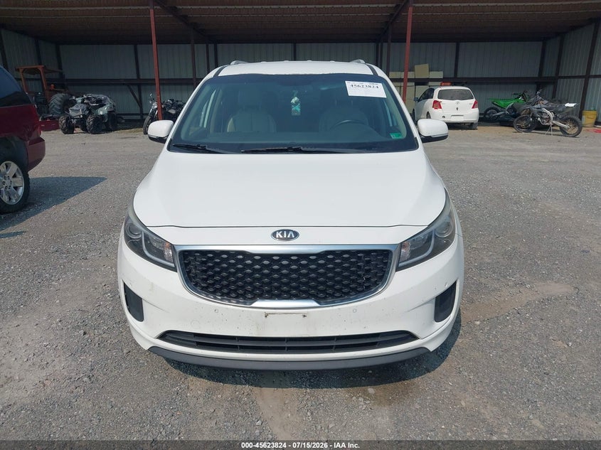 2016 Kia Sedona Lx VIN: KNDMB5C17G6213855 Lot: 45623824