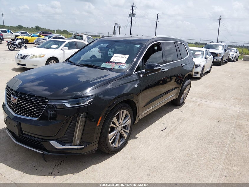 Vin: 1gykpcrs6pz213724, lot: 46122315, cadillac xt6 fwd premium luxury 20232