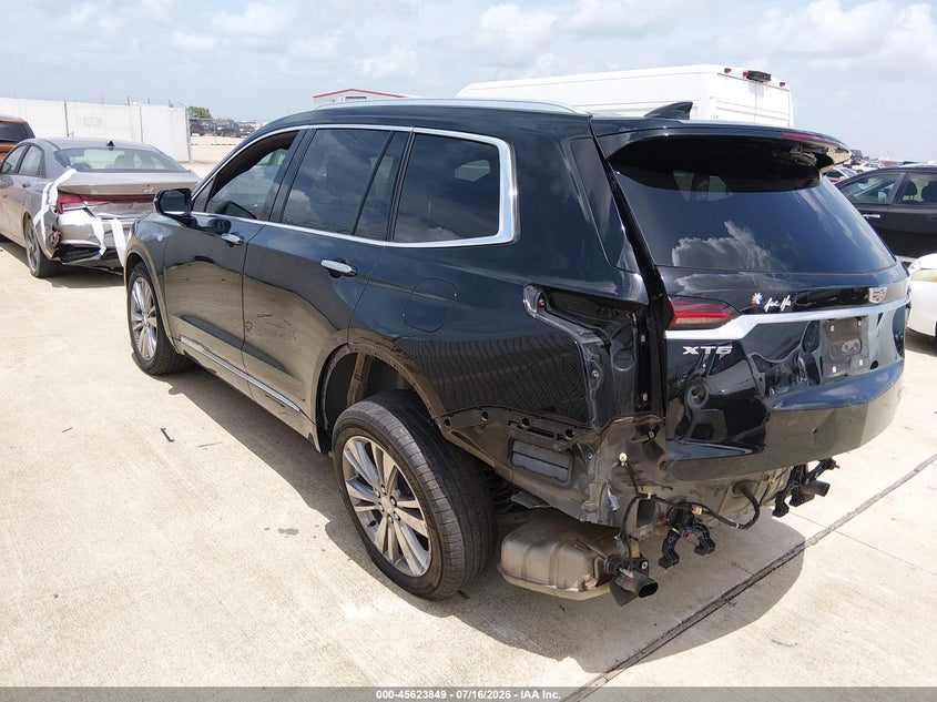 Vin: 1gykpcrs6pz213724, lot: 46122315, cadillac xt6 fwd premium luxury 20233