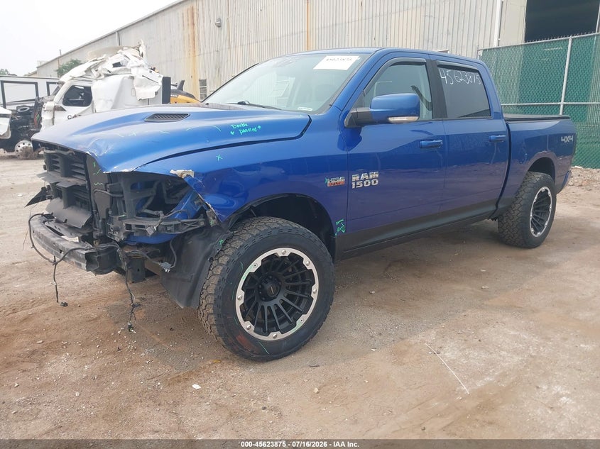 Vin: 1c6rr7mt3fs724974, lot: 46122341, ram 1500 sport 20152
