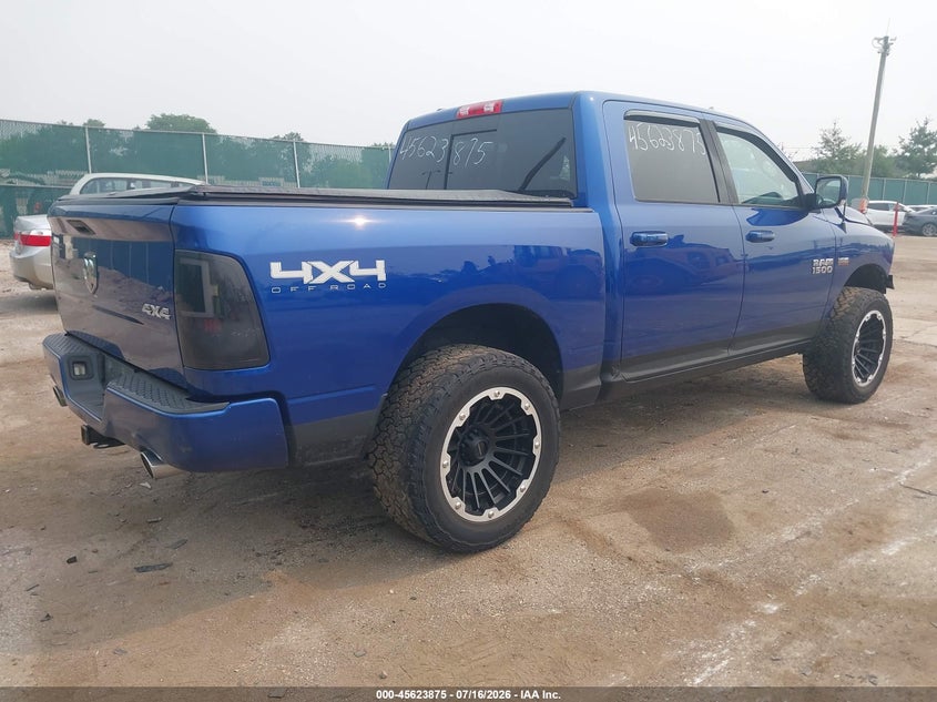 Vin: 1c6rr7mt3fs724974, lot: 46122341, ram 1500 sport 20154