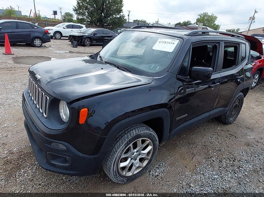 2015 Jeep Renegade, Unknown, IAAI, VIN ZACCJBBT0FPB56172 — photo 2