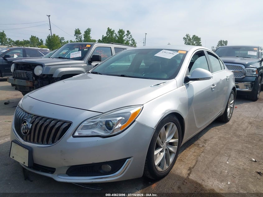 Vin: 2g4gk5ex8f9142490, lot: 46122362, buick regal turbo 20152