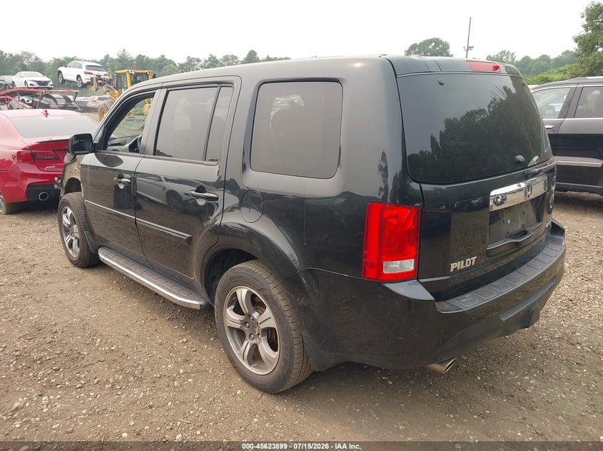 Vin: 5fnyf4h3xfb066220, lot: 46122365, honda pilot se 20153