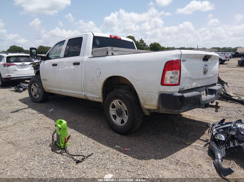 Vin: 3c6ur4cj4kg517875, lot: 46122377, ram 2500 tradesman  4x2 6'4 box 20193