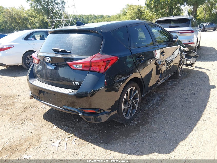 Vin: jtnkarje2gj511665, lot: 46122417, scion im 20164