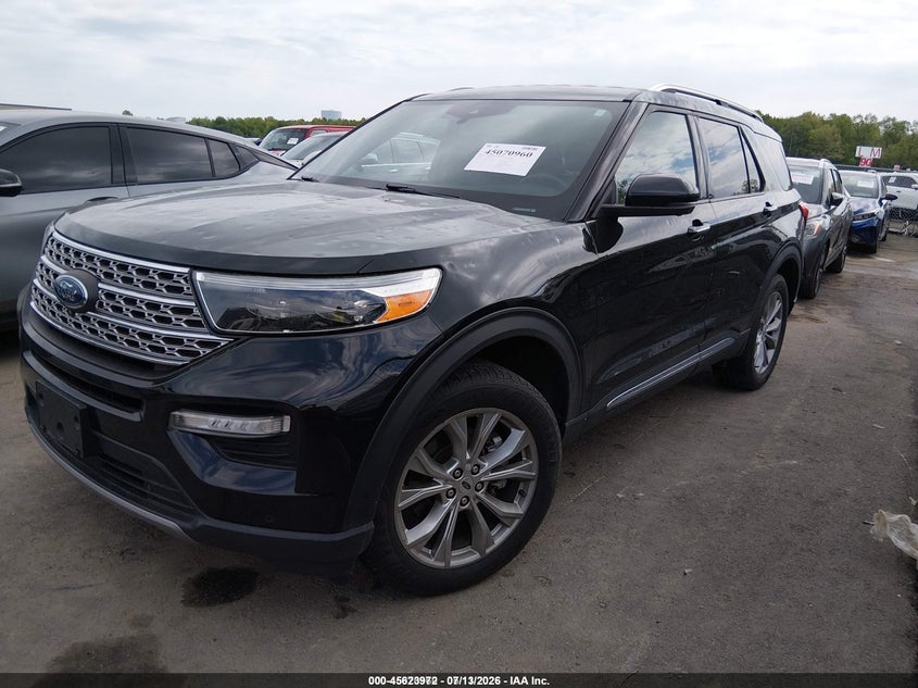 2020 FORD EXPLORER auction photo 2