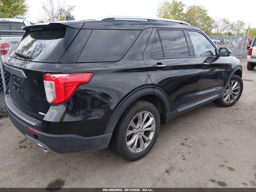 2020 FORD EXPLORER auction photo 4