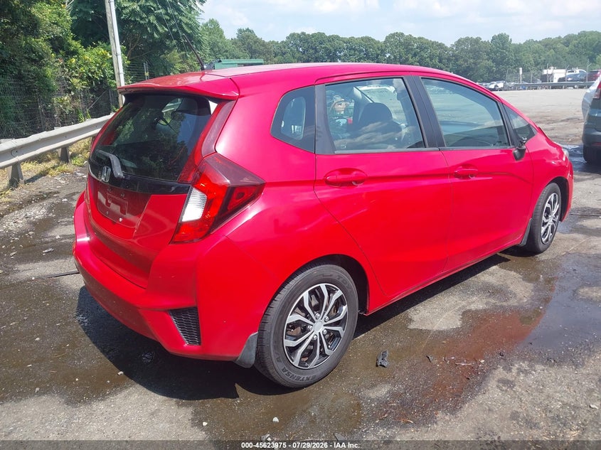 Vin: 3hggk5h5xfm758134, lot: 46122441, honda fit lx 20154