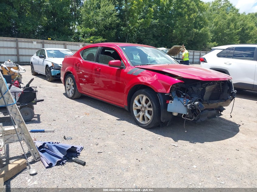 Vin: 1c3cdzbg8en167494, lot: 46122458, dodge avenger r/t 2014 img_1