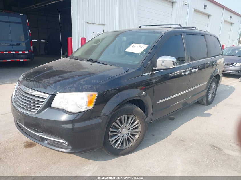 Vin: 2c4rc1cg0er189422, lot: 46122494, chrysler town & country touring-l 20142