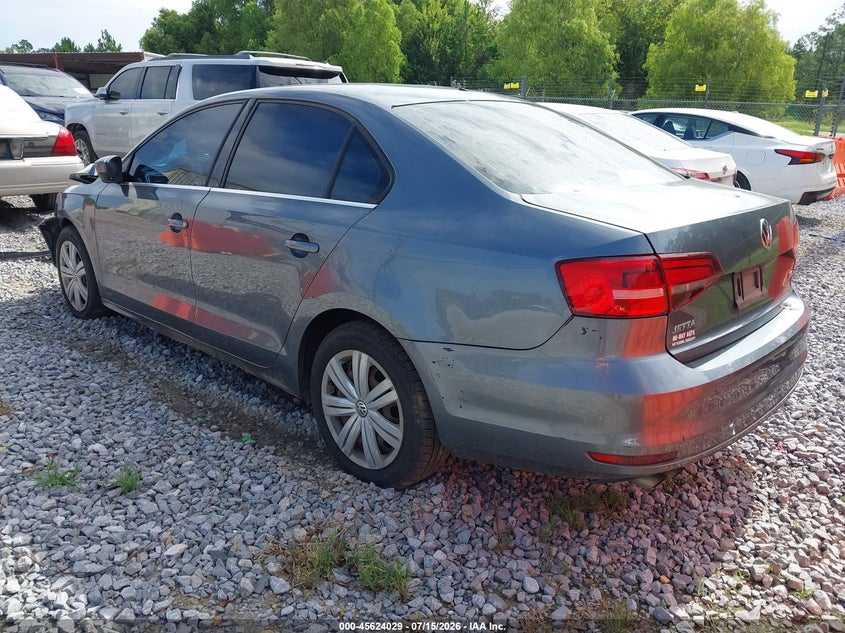 Vin: 3vw2b7aj3hm372635, lot: 46122495, volkswagen jetta s 20173