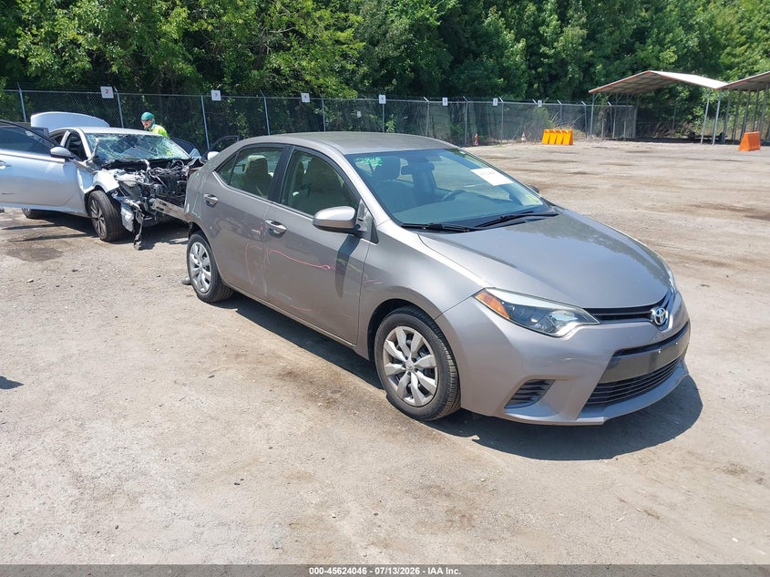 2016 TOYOTA COROLLA auction photo 1