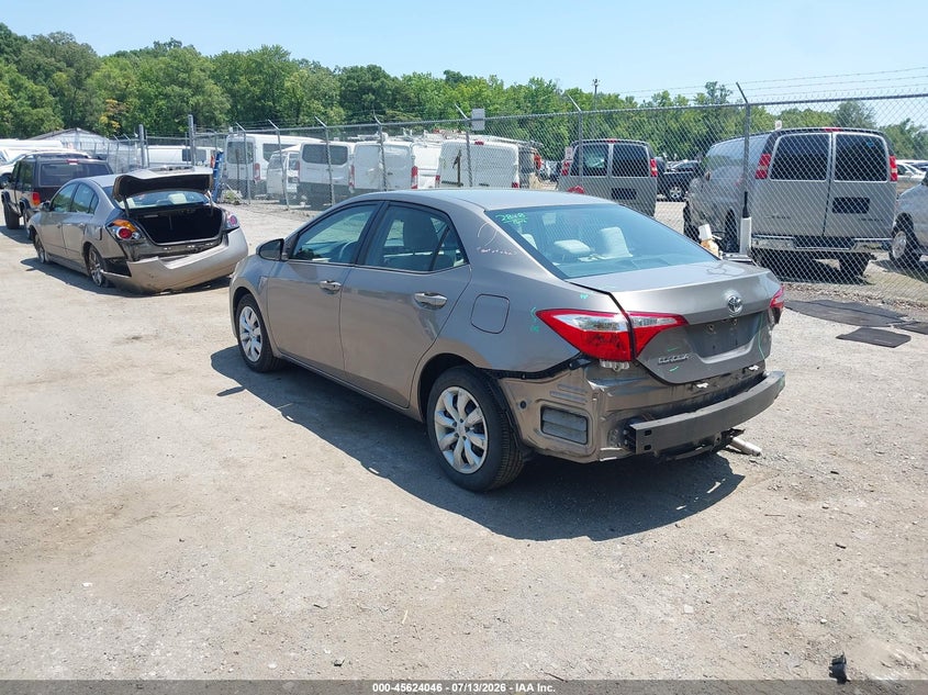 2016 TOYOTA COROLLA auction photo 3