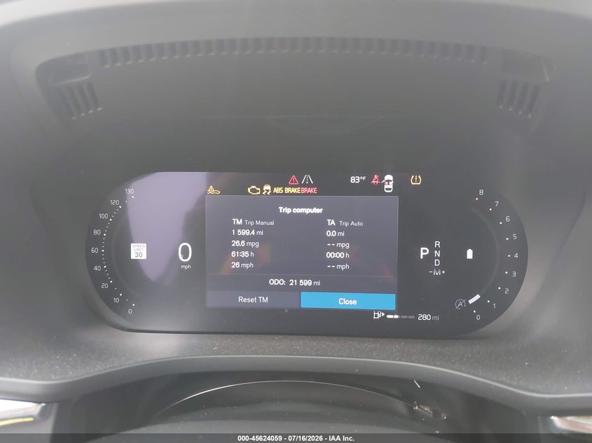 2024 Volvo Xc60 B5 Core Dark Theme VIN: YV4L12RK0R1822280 Lot: 45624059
