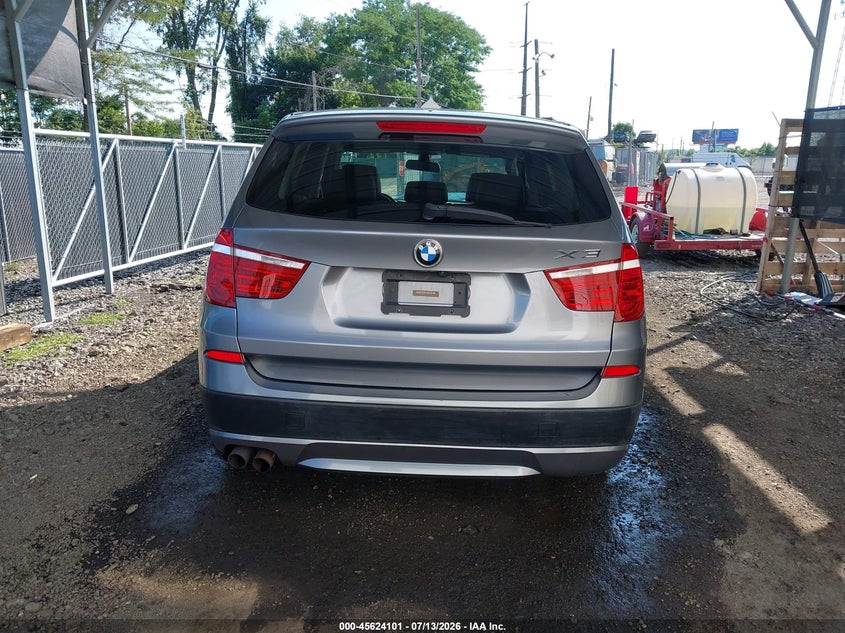 2012 BMW X3 xDrive28I VIN: 5UXWX5C51CL728048 Lot: 45624101