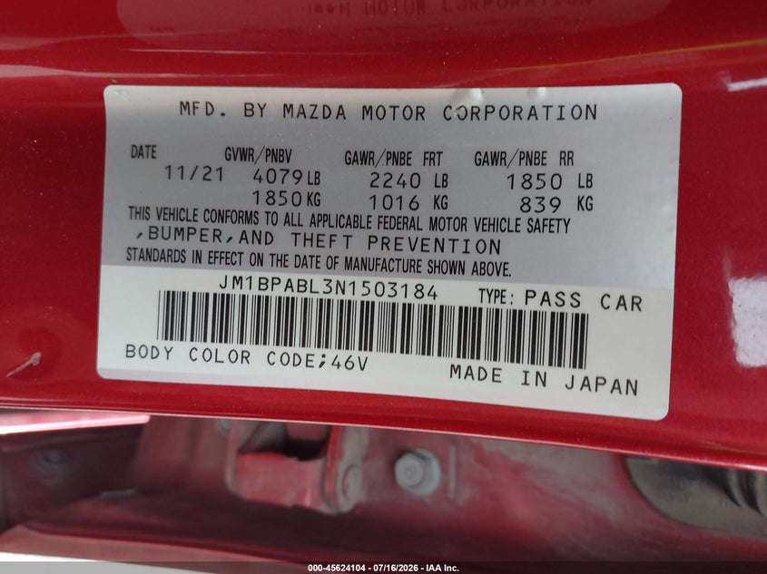 MAZDA MAZDA3 - zdjęcie 9