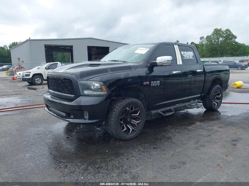 Vin: 1c6rr7mt3fs540201, lot: 46122591, ram 1500 sport 20152