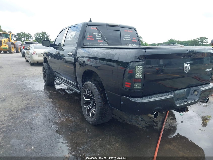 Vin: 1c6rr7mt3fs540201, lot: 46122591, ram 1500 sport 20153