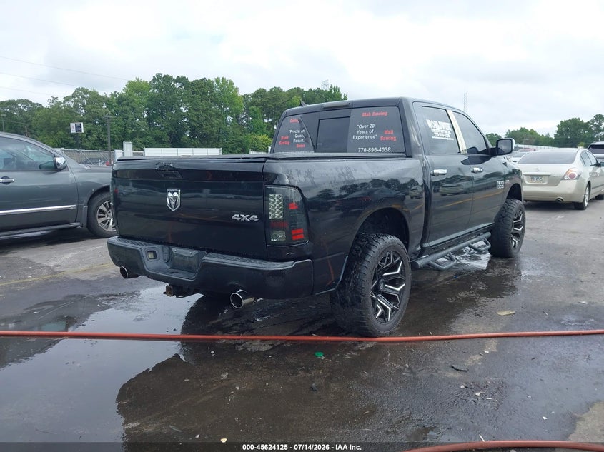 Vin: 1c6rr7mt3fs540201, lot: 46122591, ram 1500 sport 20154