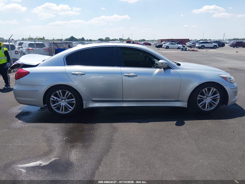 2013 Hyundai Genesis 3.8 VIN: KMHGC4DD9DU229877 Lot: 45624127