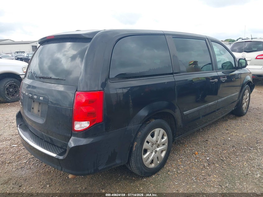 Vin: 2c4rdgbg3gr130885, lot: 46122624, dodge grand caravan american value pkg 20164
