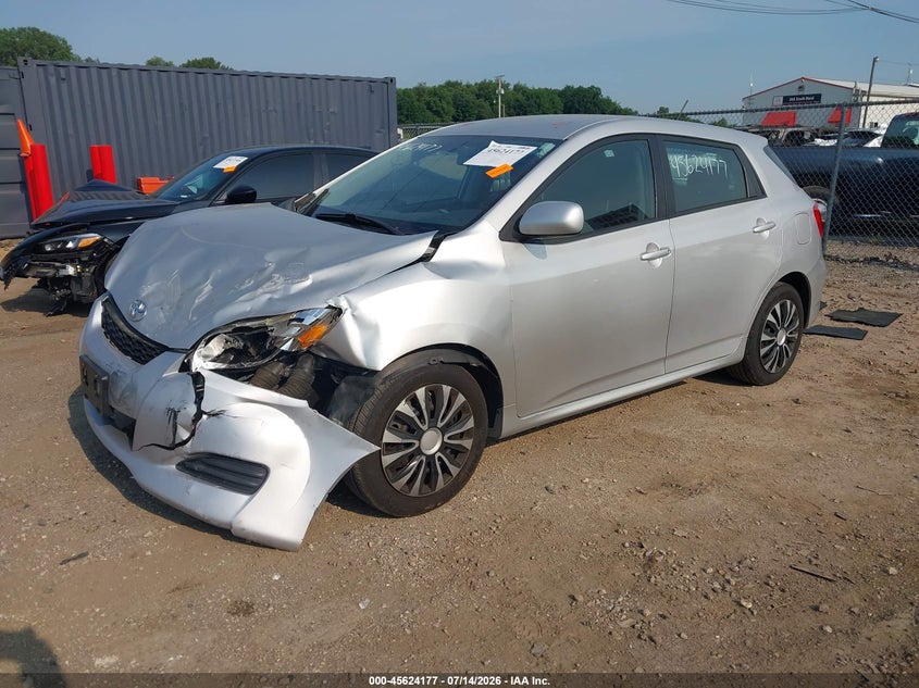 Vin: 2t1ku4ee8ac524691, lot: 46122642, toyota matrix 20102