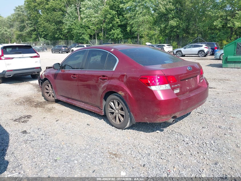 2010 SUBARU LEGACY auction photo 3