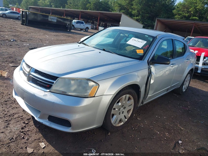 Vin: 1c3cdzag5cn269611, lot: 46122663, dodge avenger se 20122