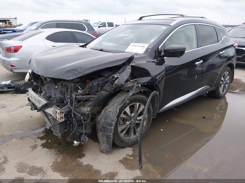 2017 Nissan Murano Sl VIN: 5N1AZ2MGXHN104728 Lot: 45624200