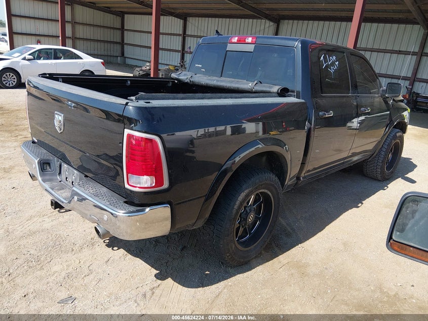 Vin: 1c6rr7nt5hs816198, lot: 46122690, ram 1500 laramie  4x4 5'7 box 20174