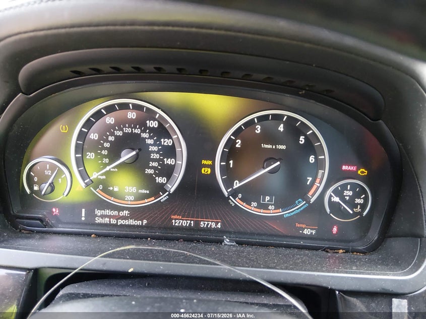 2011 BMW 750LI auction photo 7