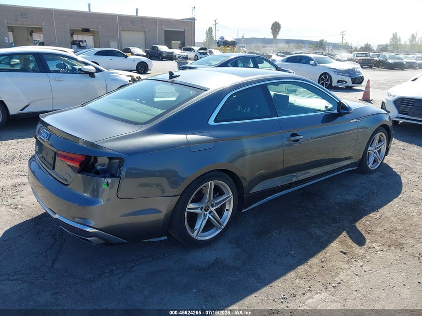 Vin: wausaaf54na025304, lot: 46122731, audi a5 premium 45 tfsi s line quattro s tronic 20224