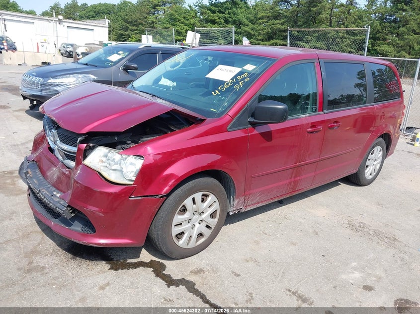 Vin: 2c4rdgbg4fr617172, lot: 46122768, dodge grand caravan se 20152