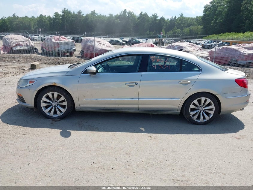 2012 Volkswagen Cc Sport VIN: WVWMP7AN1CE513068 Lot: 45624304