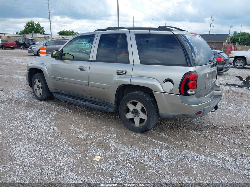 2002 Chevrolet Trailblazer Ltz VIN: 1GNDT13S322403738 Lot: 45624316