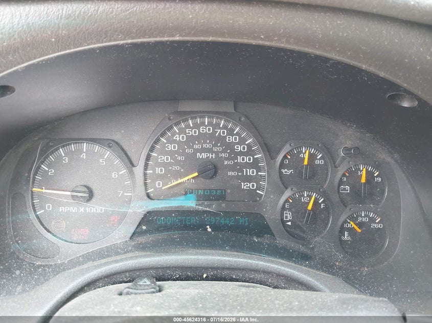 2002 Chevrolet Trailblazer Ltz VIN: 1GNDT13S322403738 Lot: 45624316